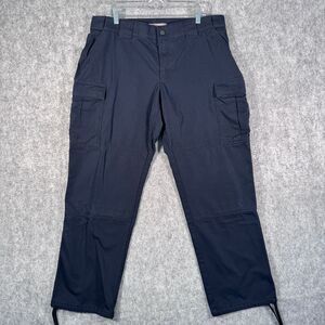 5.11 Tactical TDU Ripstop Cargo Pants Womens Size 16 Navy Blue 36x30